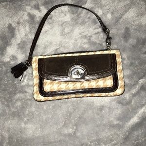 Coach wristlet purse